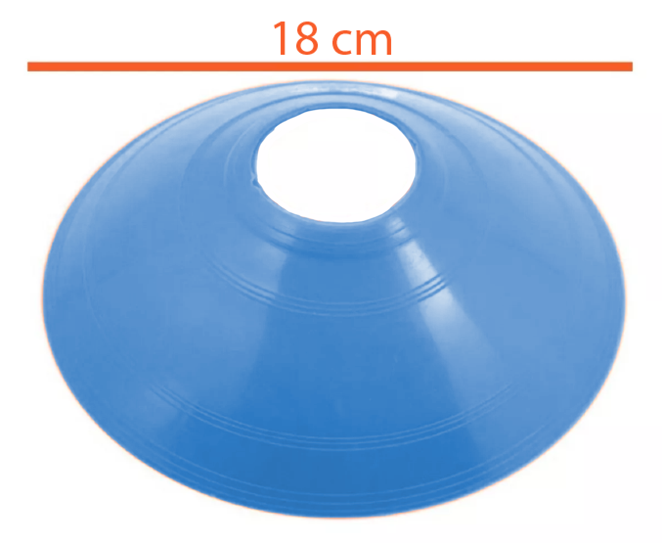 Cono Tortuga Entrenamiento Pack X 5 Varios Colores