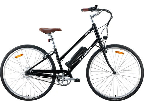 Bicicleta Eléctrica Trinx Niza 28 Color Negro
