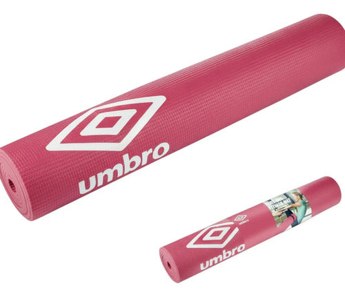 Colchoneta Yoga Mat 173x61x4 Mm - Umbro Rosa