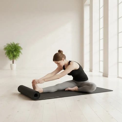 Colchoneta De Yoga Knex Mat Pilates Tpe Ecologica 6mm Surtidos