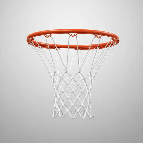 Red Basketball Spalding All Weather Blanco Grande Mmsports Blanco