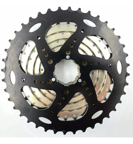 Cassette 8 Velocidades Skilful - 11-42t Plata/negro