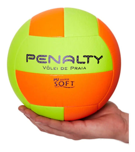 Pelota De Vóley Para Playa Penalty Xxi Amarilla Amarillo