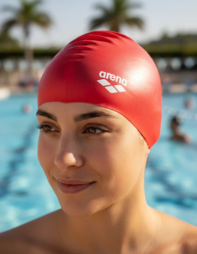 Gorra Para Natacion 100% Latex Arena