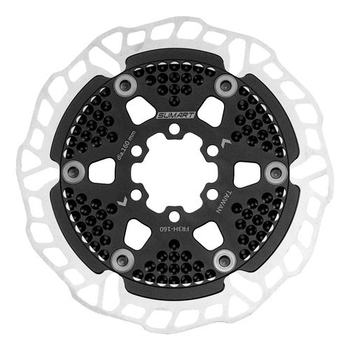 Disco Rotor Freno Flotante 160mm Ventilado - Sumart Negro