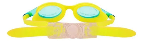 Antiparras Natación Hydro Unibody 21 Adulto Mmsports Amarillo Verde