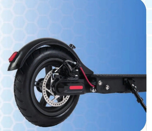 Monopatín Eléctrico Life-e D10 350w 30km/h Plegable Mmsports Negro