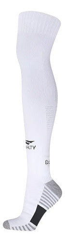 Calcetines De Fútbol Penalty Max T 33-38, Color Blanco, Talla Única Ãnico
