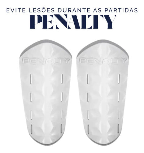 Canilleras Fútbol/hockey Adulto Matis Penalty Color Blanco Talle Único