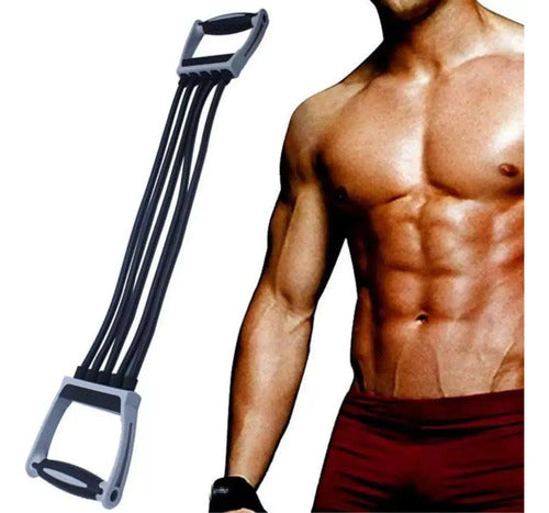 Banda Elastico De Pecho Chest Expander K'nex Gris