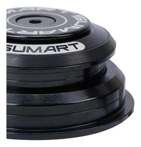 Juego Direccion Semi Integrada Bicicleta S/rosca Sumart Negro