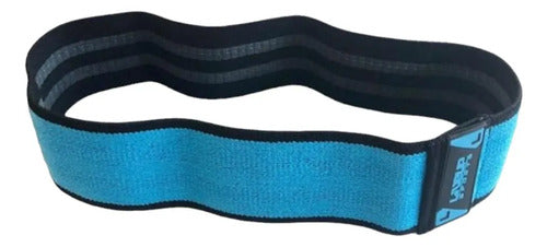 Bandas Elasticas Miniband Tamaño L - Livepro Negro Celeste