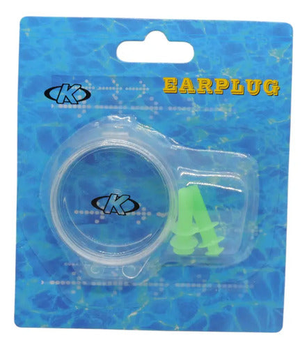 Tapón De Silicona Rígido K Pack X2 Protección Y Sellado Verde