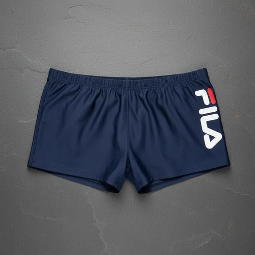 Boxer Natación Sunga Piscina Fila Side Print Mmsports
