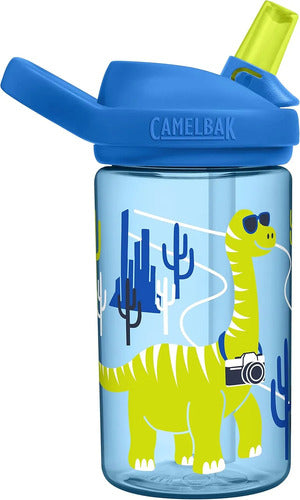 Botella Camelbak Eddy Kids Niño 400ml Mmsports Conductor Dinosaurio