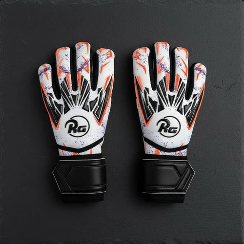 Guante De Arquero Rg Snaga Fingersave 23 Mmsports Naranja 9