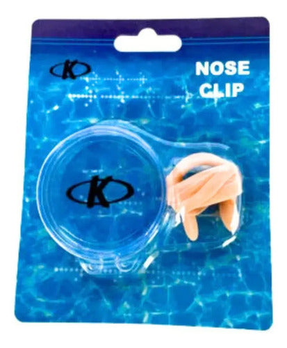 Clip Nasal K'nex Con Cuerda Rosa