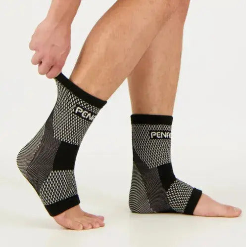 Tobillera Elastica Penalty Par Mmsports Negro