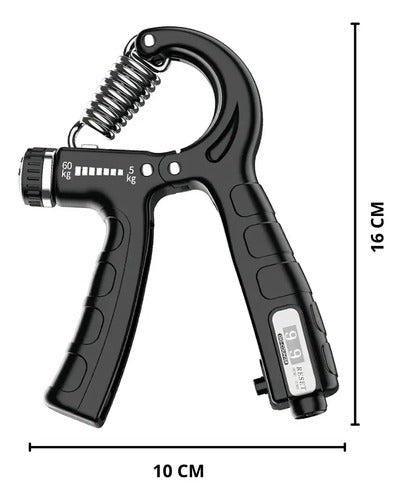 Hand Grip Ejercitador De Manos - K'nex Negro