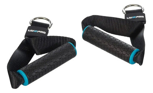 Agarre Doble Para Polea Strap Handle Pro - Livepro