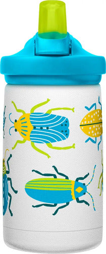 Caramañola Térmica Camelbak Eddy+ Kids 350ml - Bichos Color Celeste