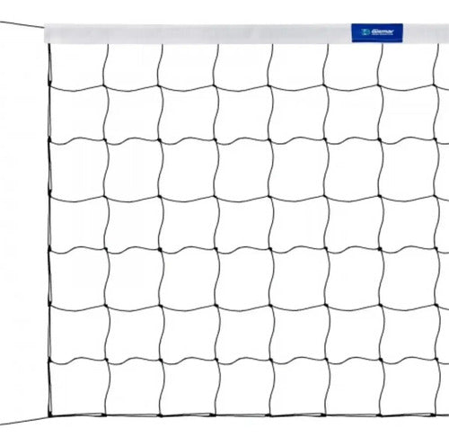 Red De Voley Recreativo 9.5m X 1m Uv Gismar Mmsports Negro