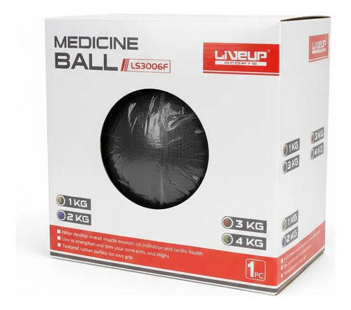 Pelota Medicinal 10 Kg Negra - Livepro Negro
