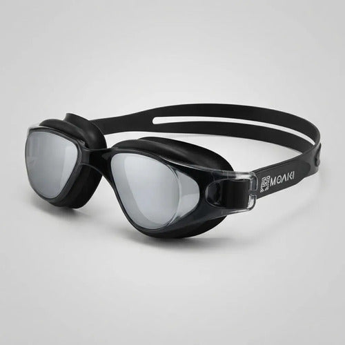 Lentes De Natación Moaki Kiri Negro Mmsports Negro