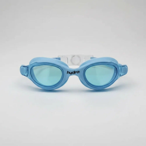 Lentes Natación Adulto Hydro Unibody 21 Azul Mmsports Azul