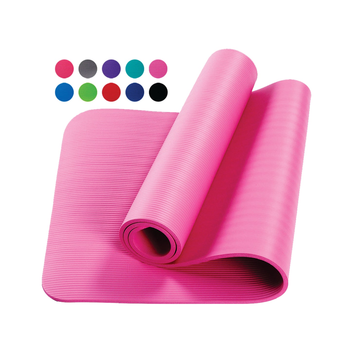 Colchoneta Alfombra Yoga 10mm Alta Densidad Rhino