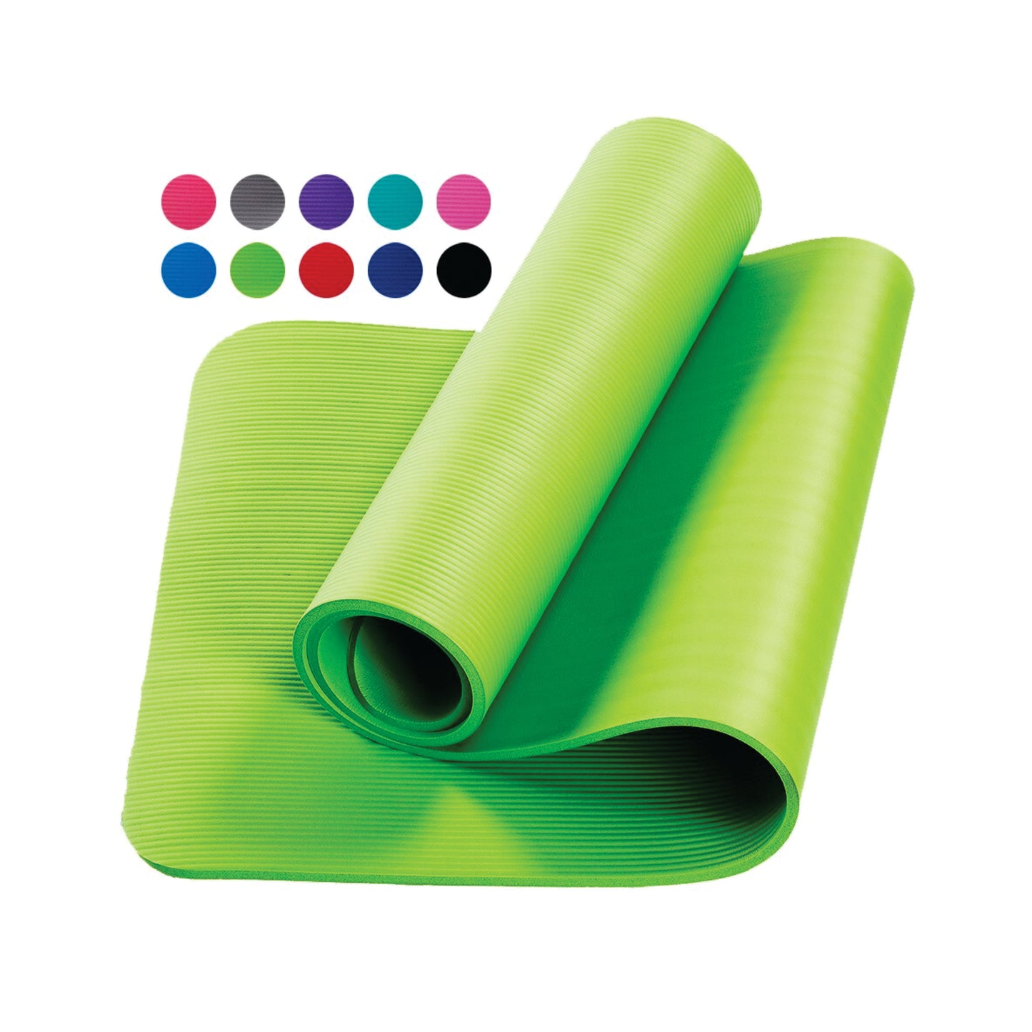 Colchoneta Alfombra Yoga 10mm Alta Densidad Rhino