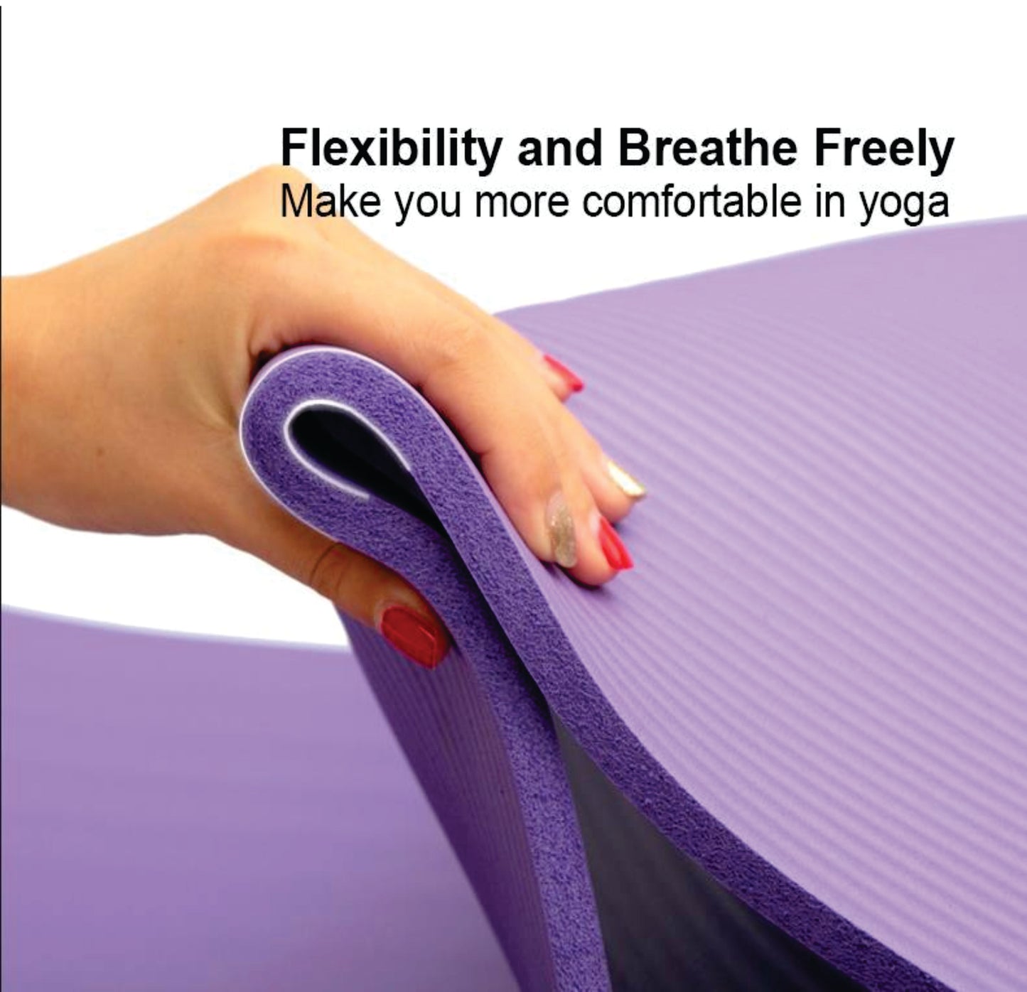 Colchoneta Alfombra Yoga 10mm Alta Densidad Rhino