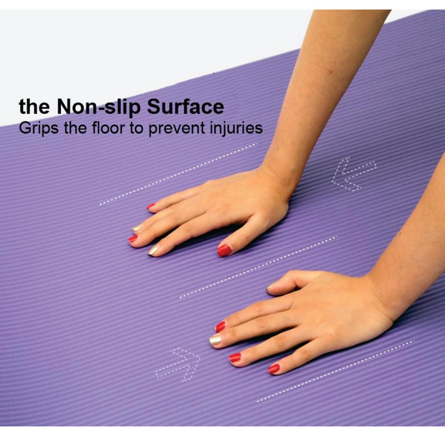 Colchoneta Alfombra Yoga 10mm Alta Densidad Rhino