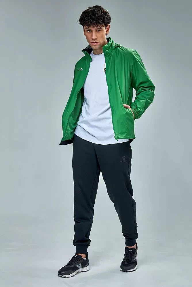 Campera De Lluvia Deportiva Kelme C/capucha Y Cierres
