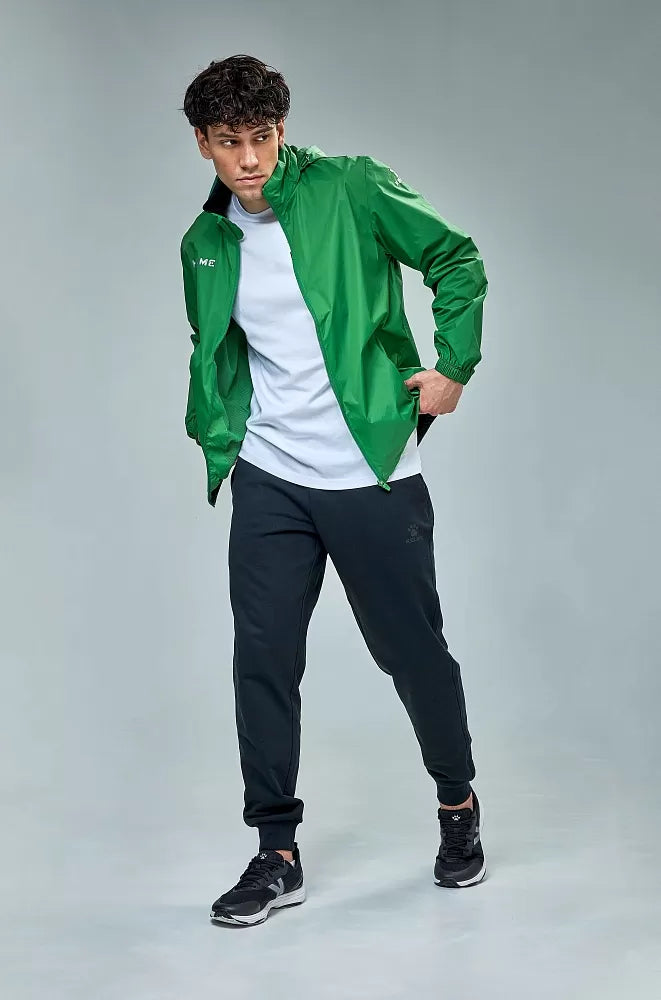 Campera De Lluvia Deportiva Kelme C/capucha Y Cierres