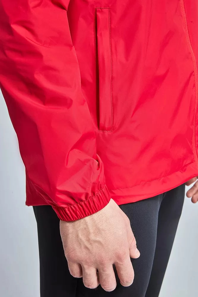 Campera De Lluvia Deportiva Kelme C/capucha Y Cierres