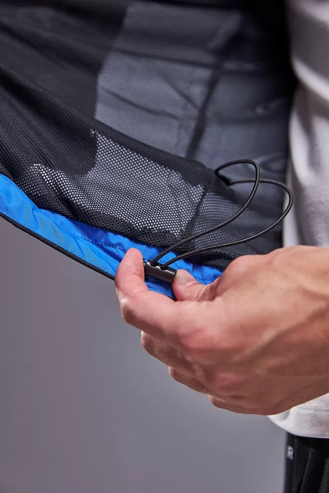 Campera De Lluvia Deportiva Kelme C/capucha Y Cierres