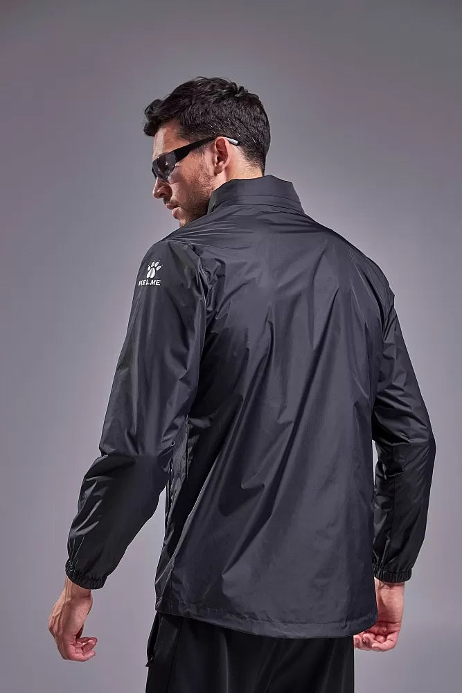 Campera De Lluvia Deportiva Kelme C/capucha Y Cierres