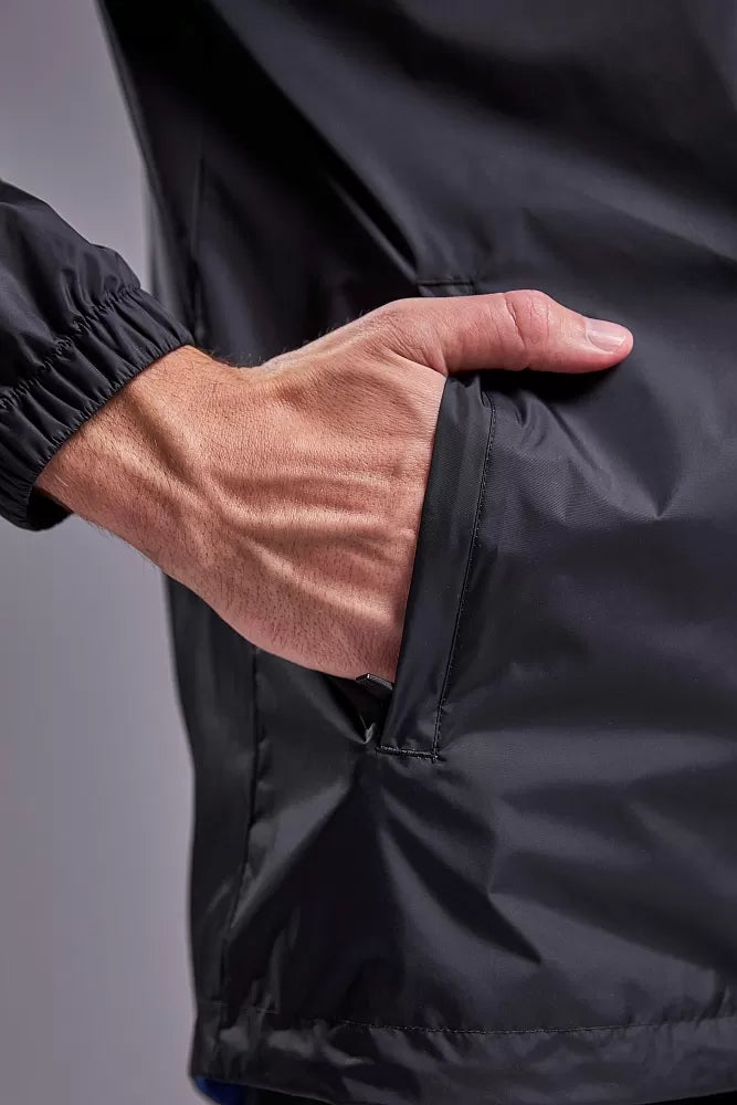 Campera De Lluvia Deportiva Kelme C/capucha Y Cierres
