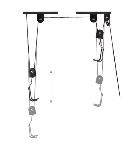 Soporte De Techo Colgar Bicicletas Tabla Surf Kayak Zuba
