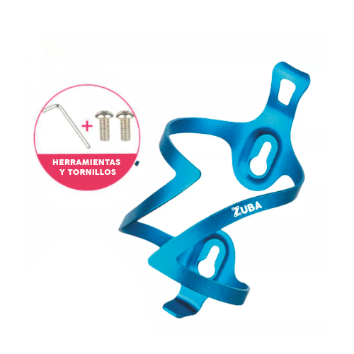 Porta Caramañola Bicicleta Ciclismo Aluminio Zuba