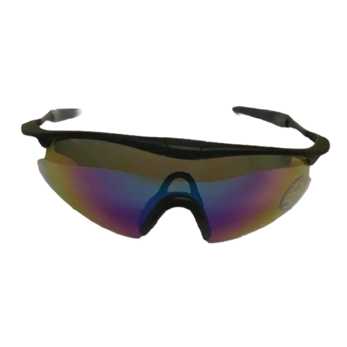 Lentes Bicicleta Ciclismo Negro Cristal Colorfull Zuba