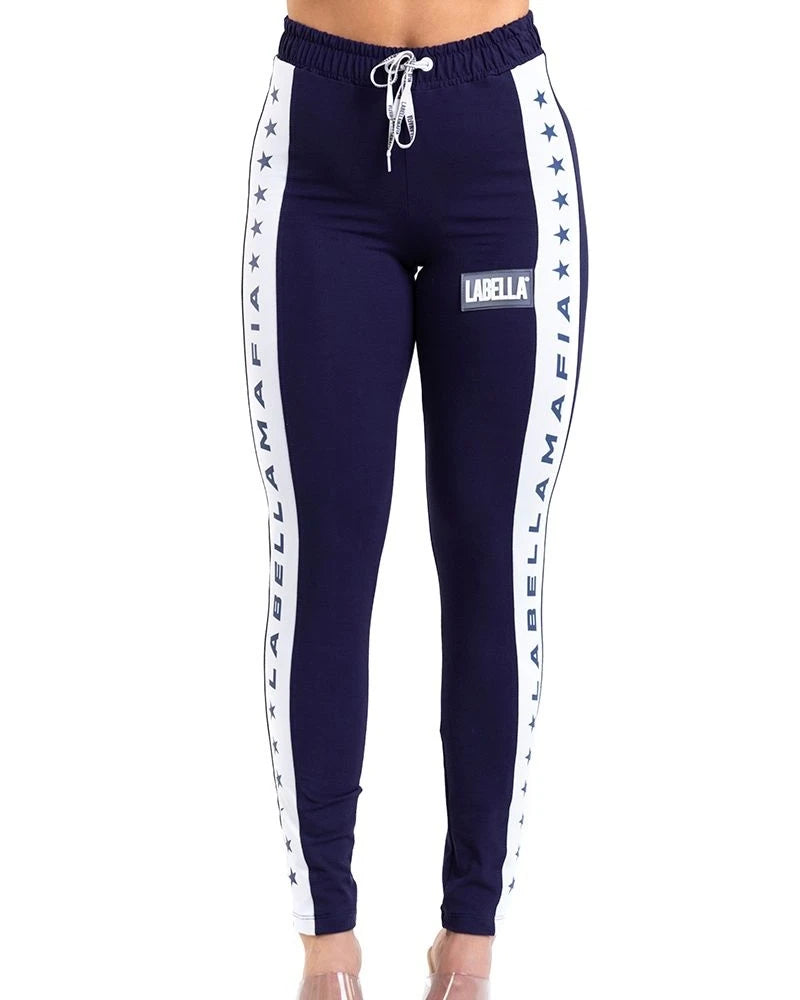 Pantalon Deportivo Azul LBM