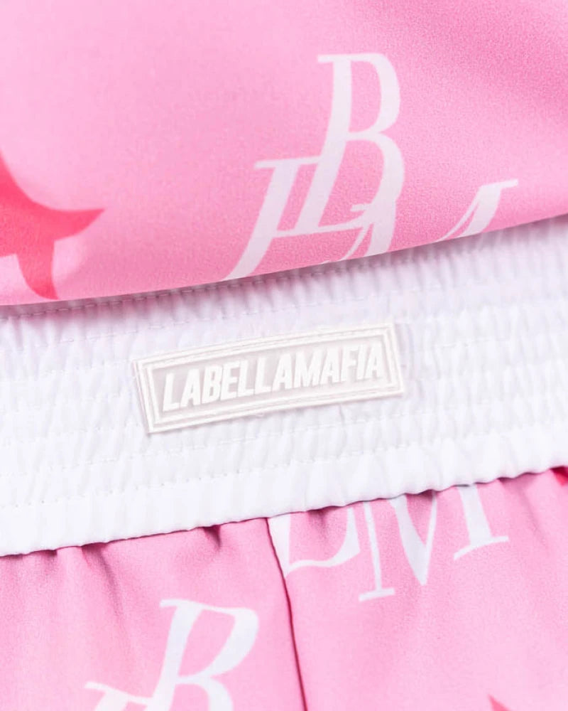 Campera Estampada Rosada LBM