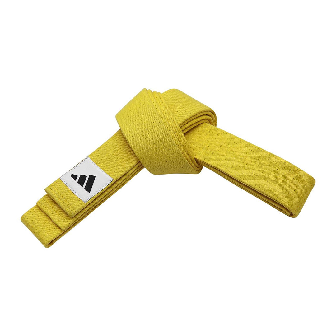 Cinturon Adidas Club Karate Taekwondo Judo Algodon 4cm Ancho con Costuras Reforzadas Largo 220 a 320cm
