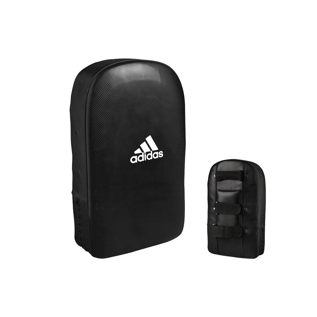 Escudo de Golpeo para Patadas Adidas Negro 50 x 30 x 12 cm para Entrenamiento de Patadas Kickboxing Muay Thai MMA
