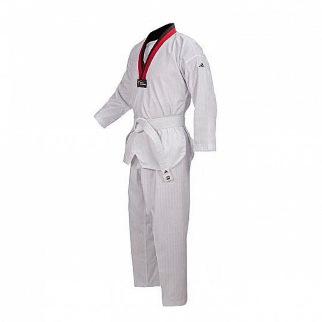 Uniforme Taekwondo Adidas Adi Star WT con Cinturon Aprobado World Taekwondo Premium para Entrenamiento Talles 110 a 220