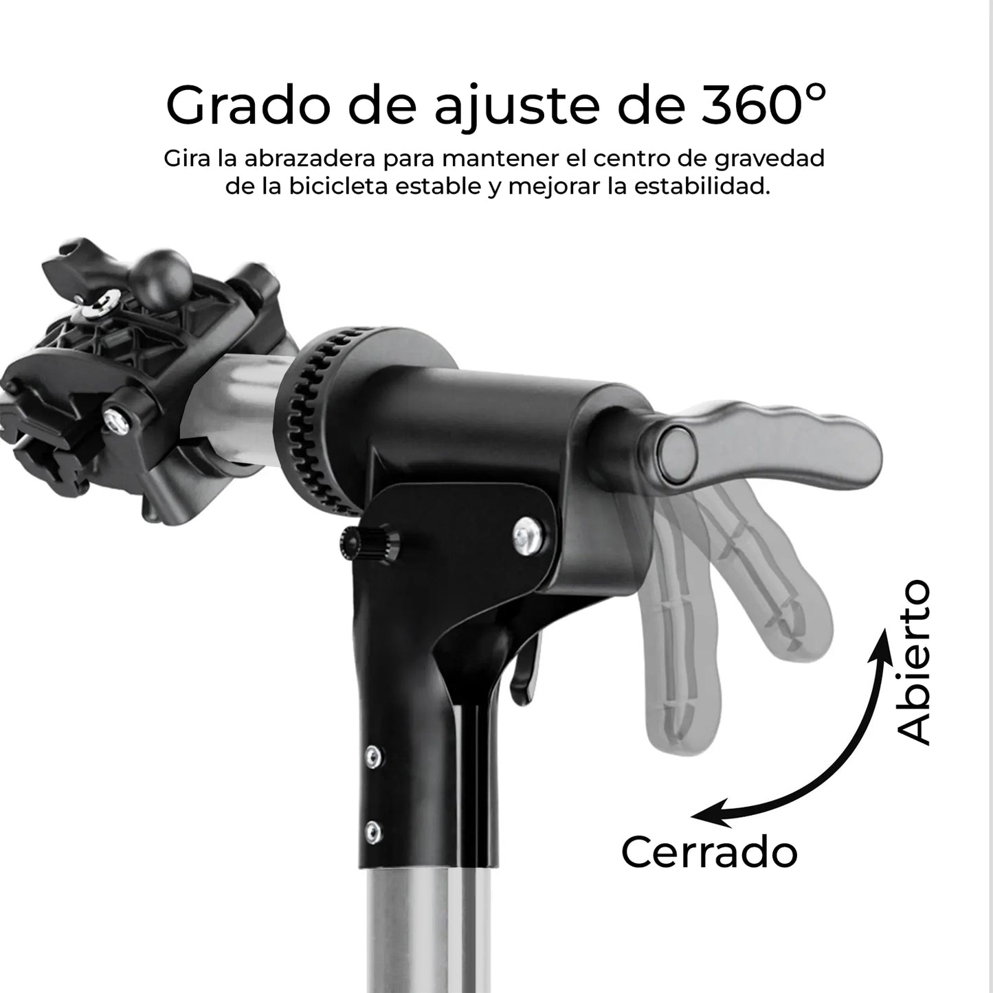 Soporte Reparación Bicicletas 58-94cm Rotación 360 - Zuba
