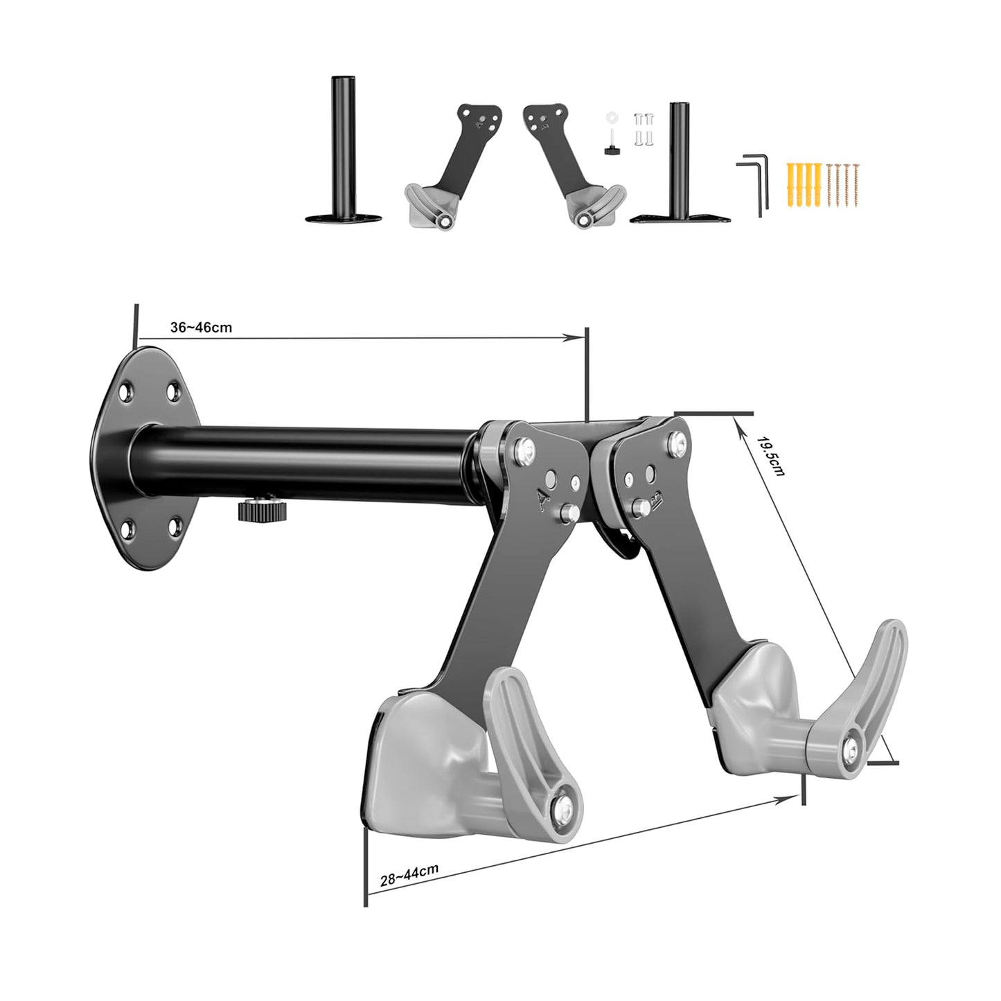 Soporte Ajustable Bicicletas +18 Pulgadas - Zuba
