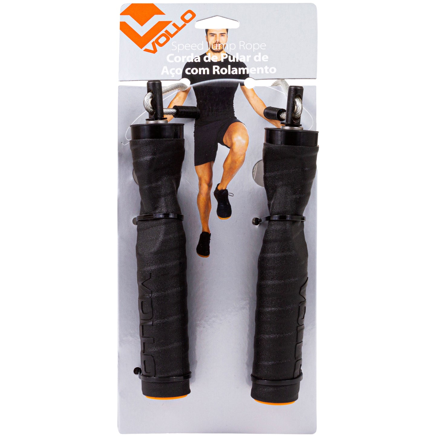 Cuerda De Entrenamiento Saltar Crossfit Acero - Vollo